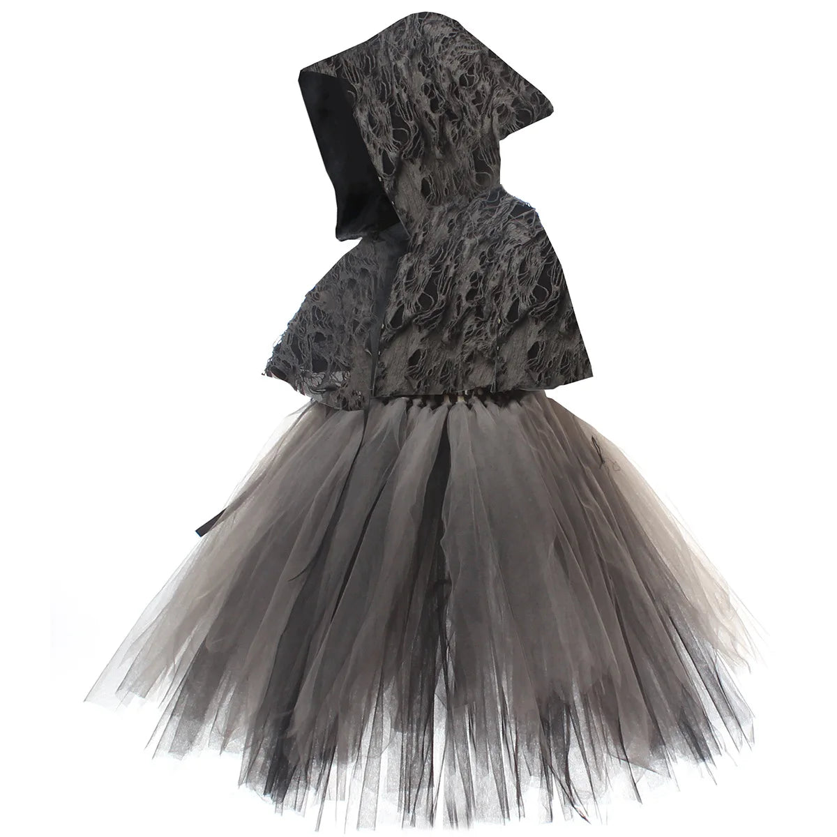 Death Grim Reaper Costume Dress for Girls