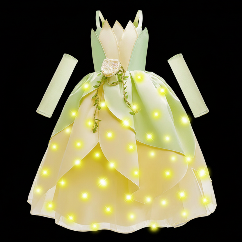Lily Garden Light-Up Princess Dress for Girls