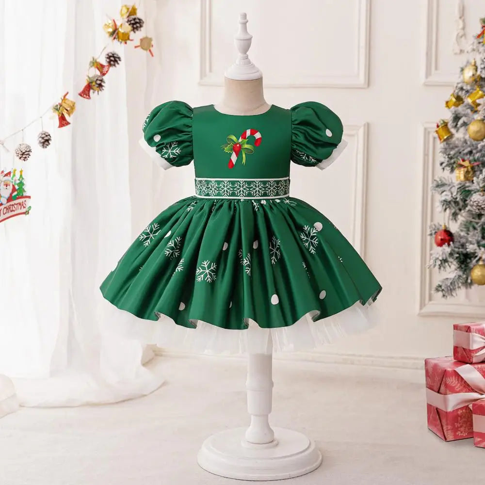 Candy Snowflake Holiday Dress