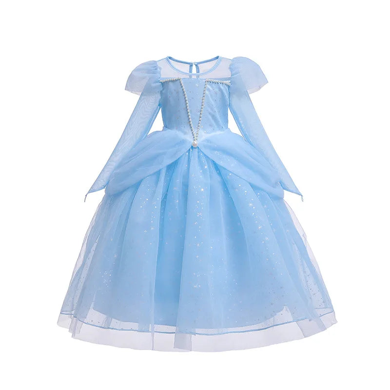 Blue Princess Starry Gown Magic Tree Kids Blue Princess Starry Gown Magic Tree Kids