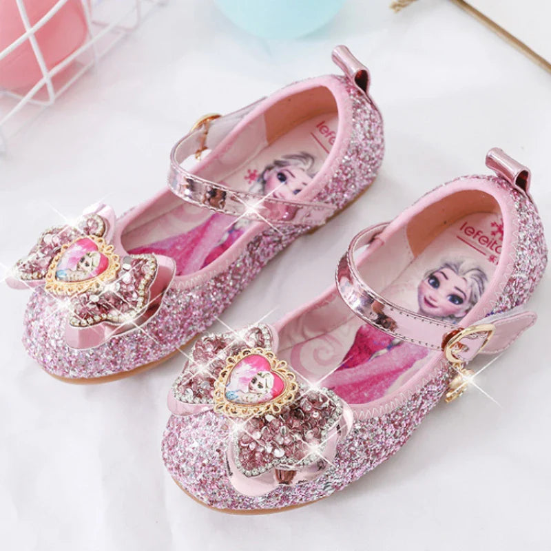 Ice Princess Glitter Flats