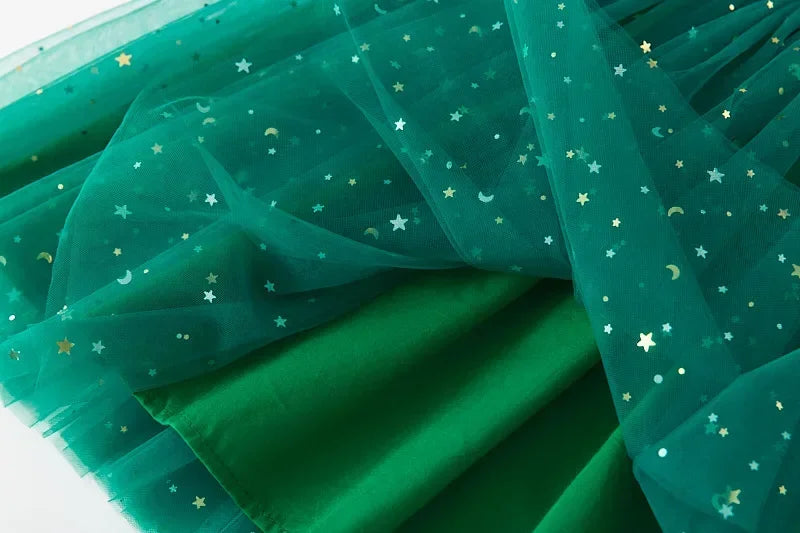 Christmas Starry Tulle Dress