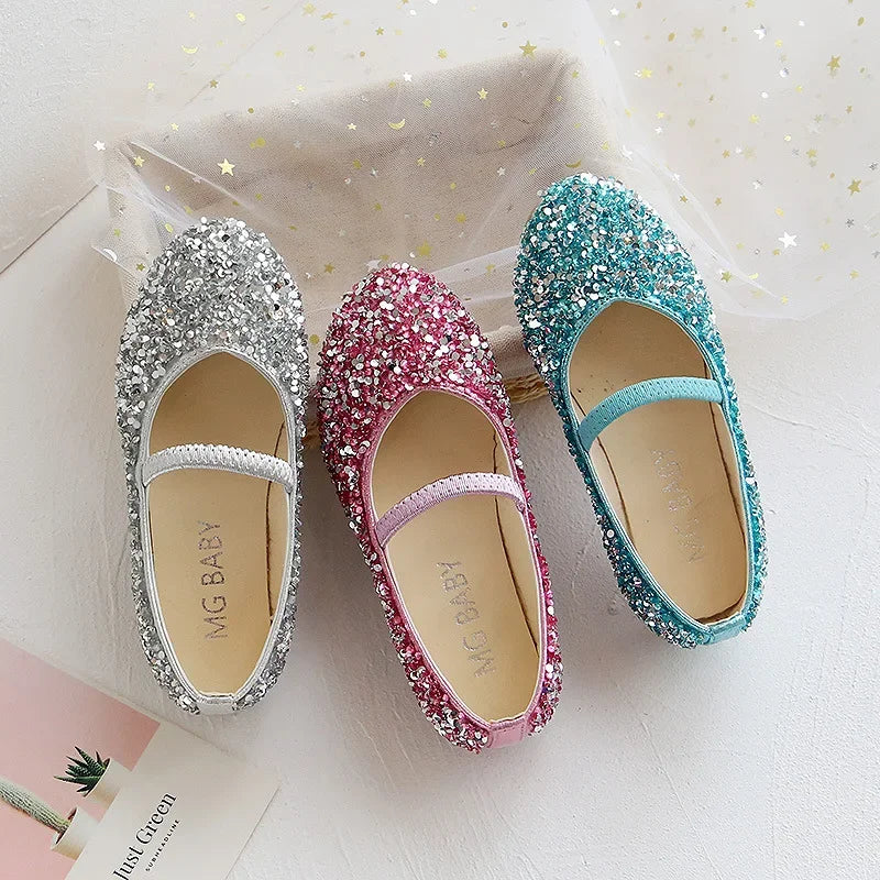 Girls' Sparkle Shine Party Shoes – Glitter Edition