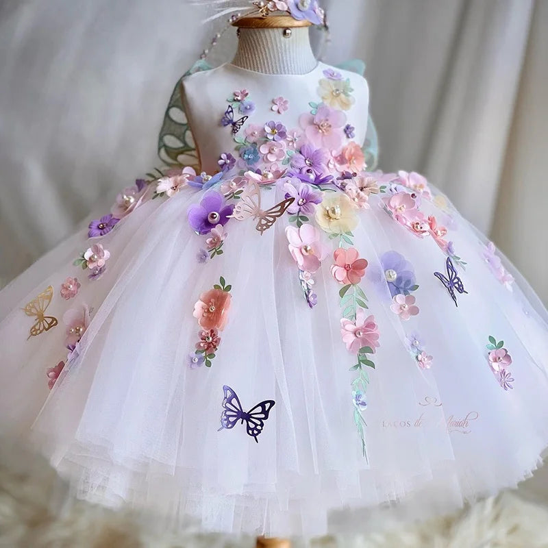 Enchanted Garden Kids' Party Dress