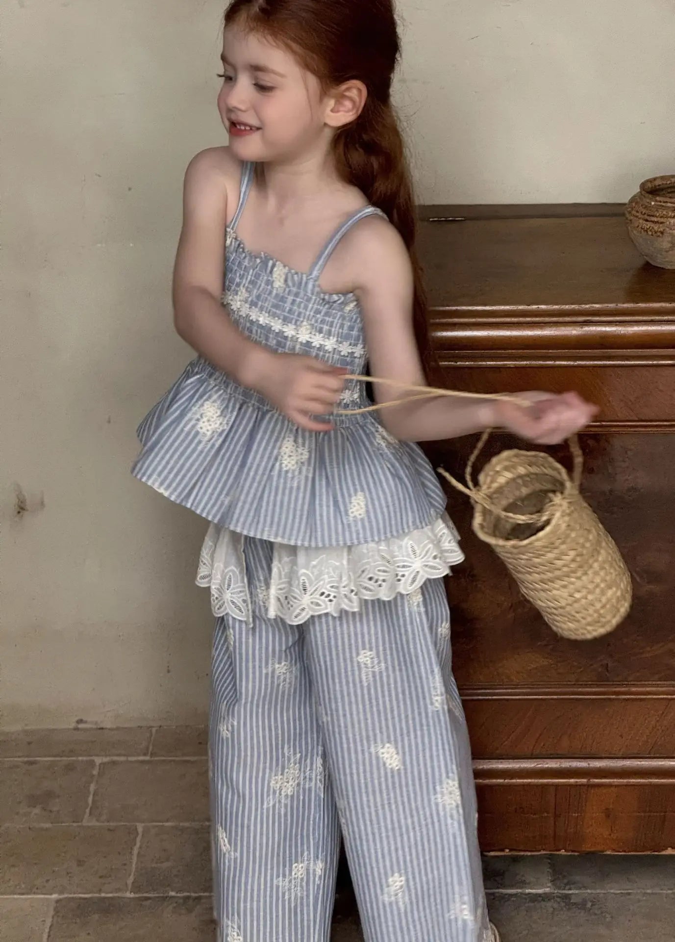 Vintage Blue Blossom Set