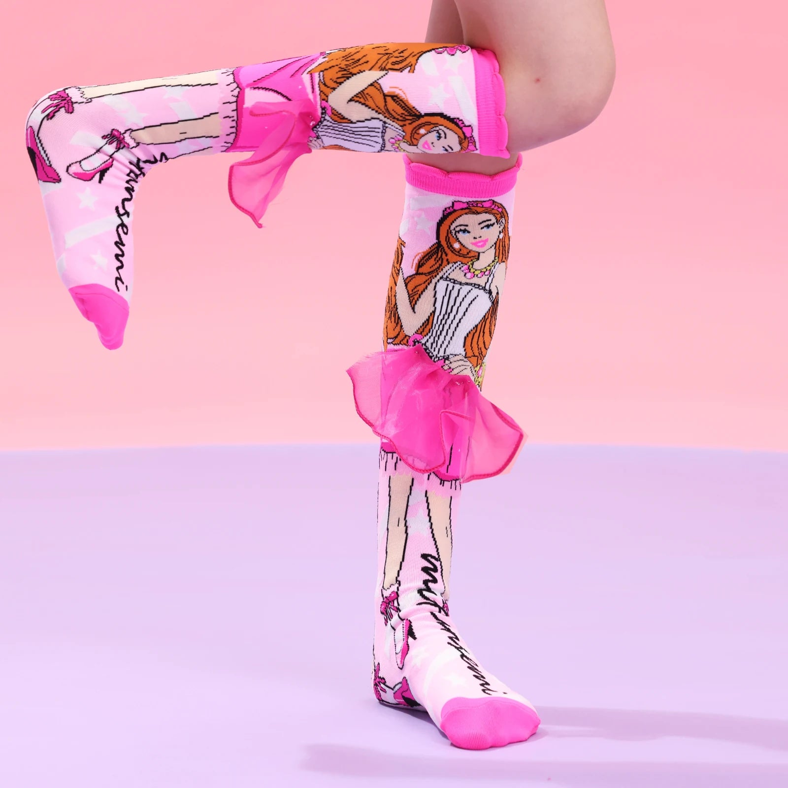 Prinzessinnen-Kniestrümpfe für Mädchen – Magie bei jedem Schritt