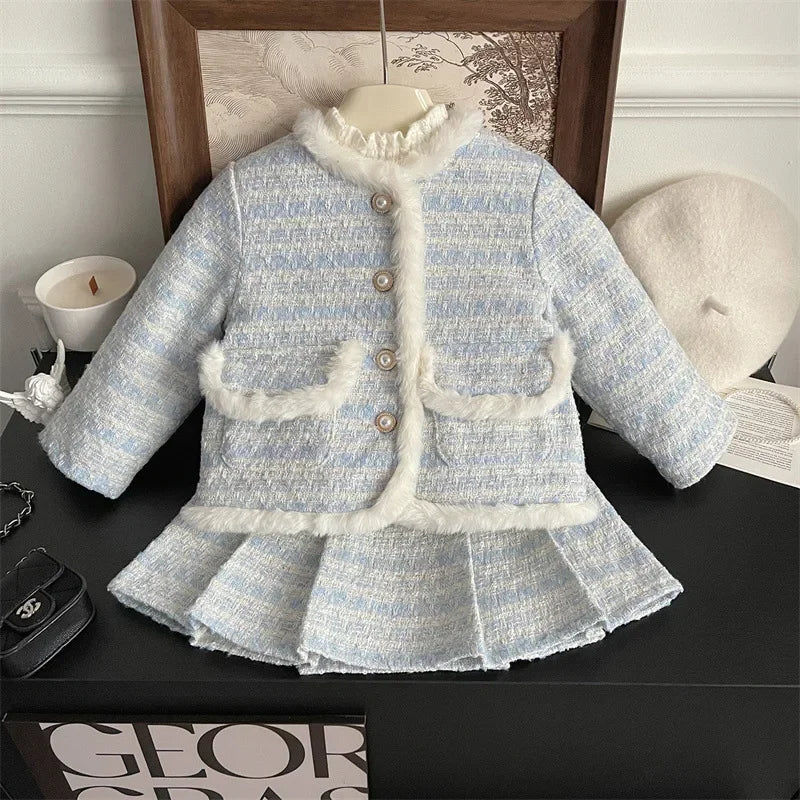 Winter Sky Tweed Set