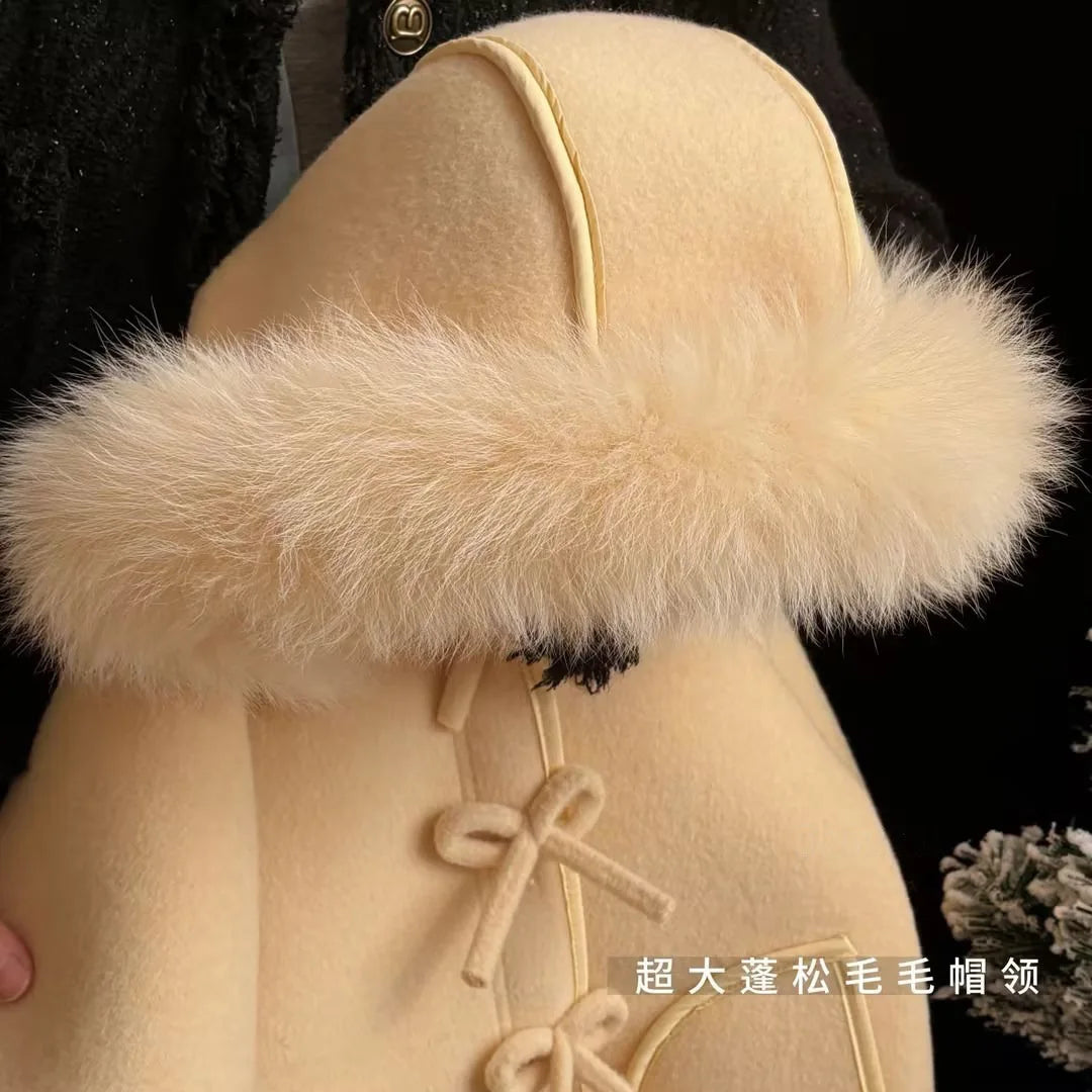 Winter Princess Hooded Coat