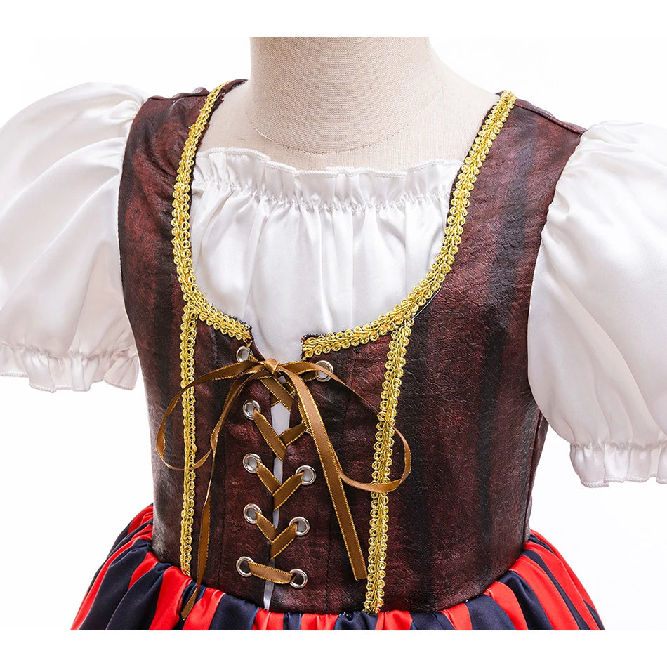 Pirate Costume Dress for Girls