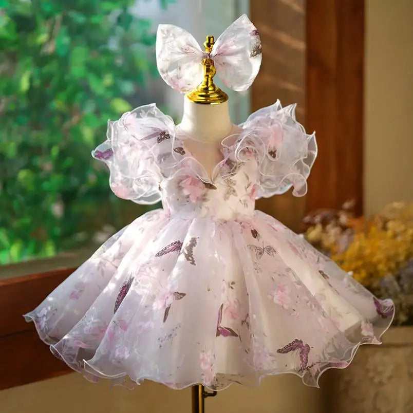 Enchanted Butterflies Kids' Dress