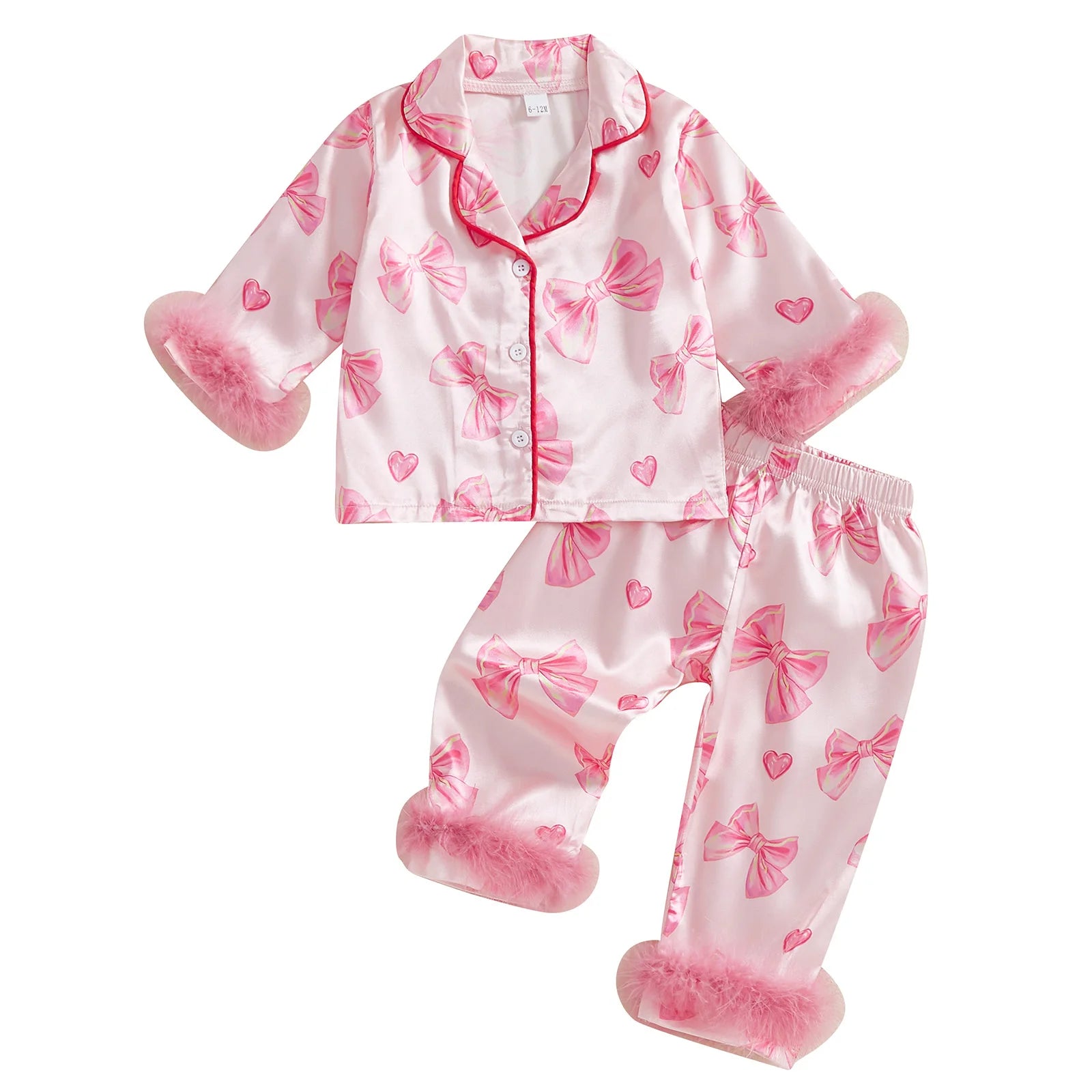 Berry Bow Kids Pajamas