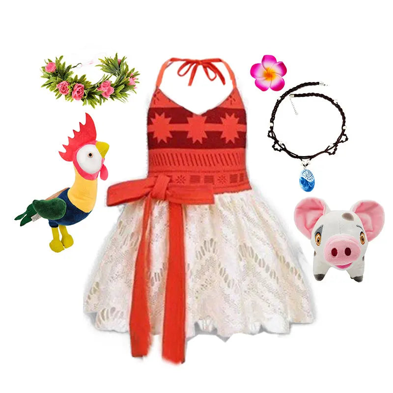 Baby Island Spirit adventure dress for girls, styling detail – Magic Tree Kids