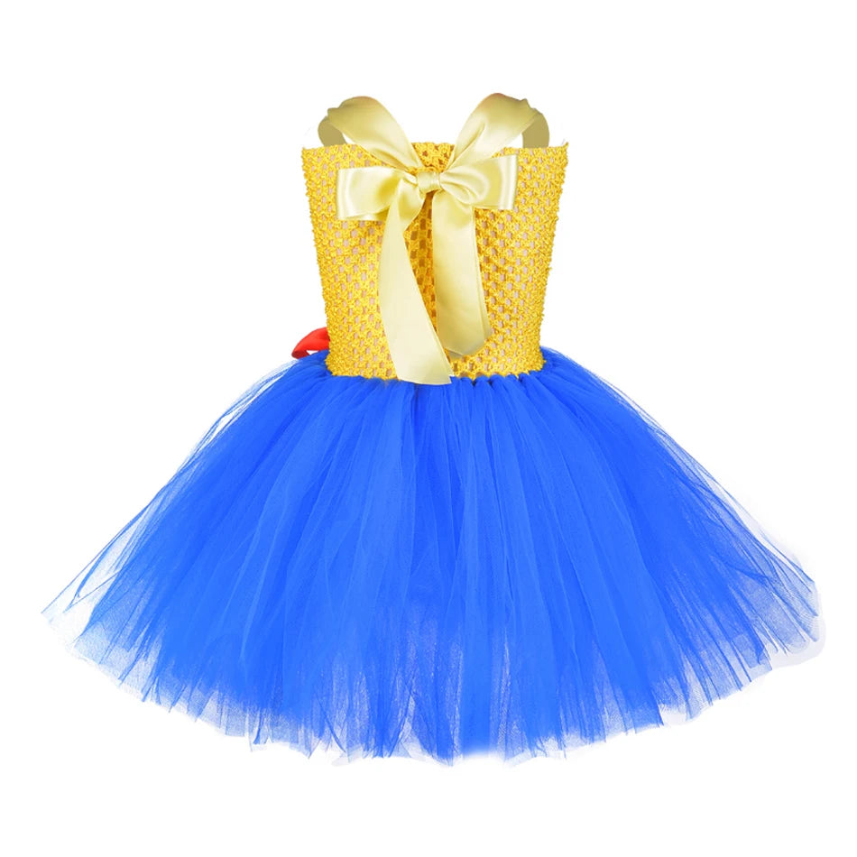 Playful cartoon cowgirl dress-up costume for girls