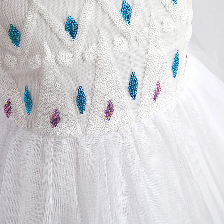Frostlight Queen ice princess costume for girls, full outfit β Magic Tree Kids