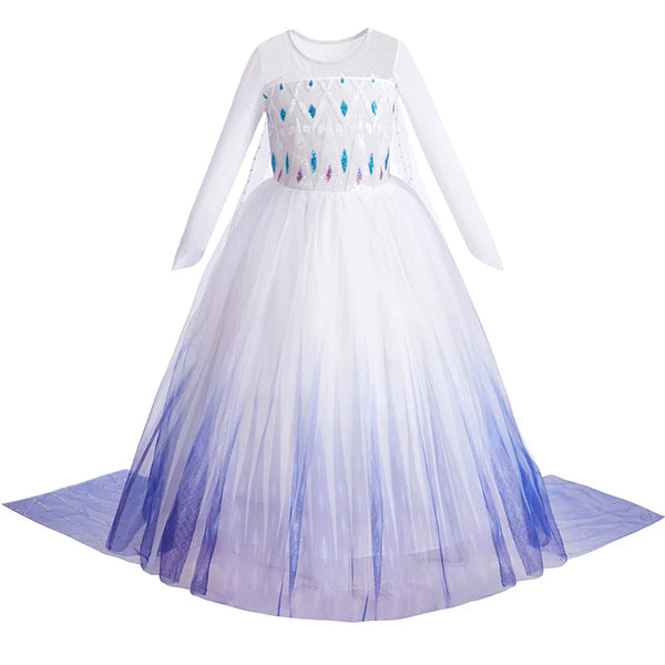 Frostlight Queen ice princess costume for girls β Magic Tree Kids