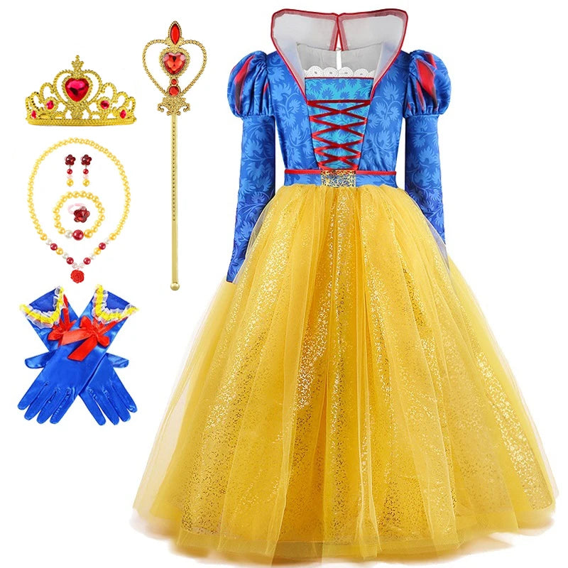Golden Dream Princess Dress fairytale gown – girls' princess costume by Magic Tree Kids