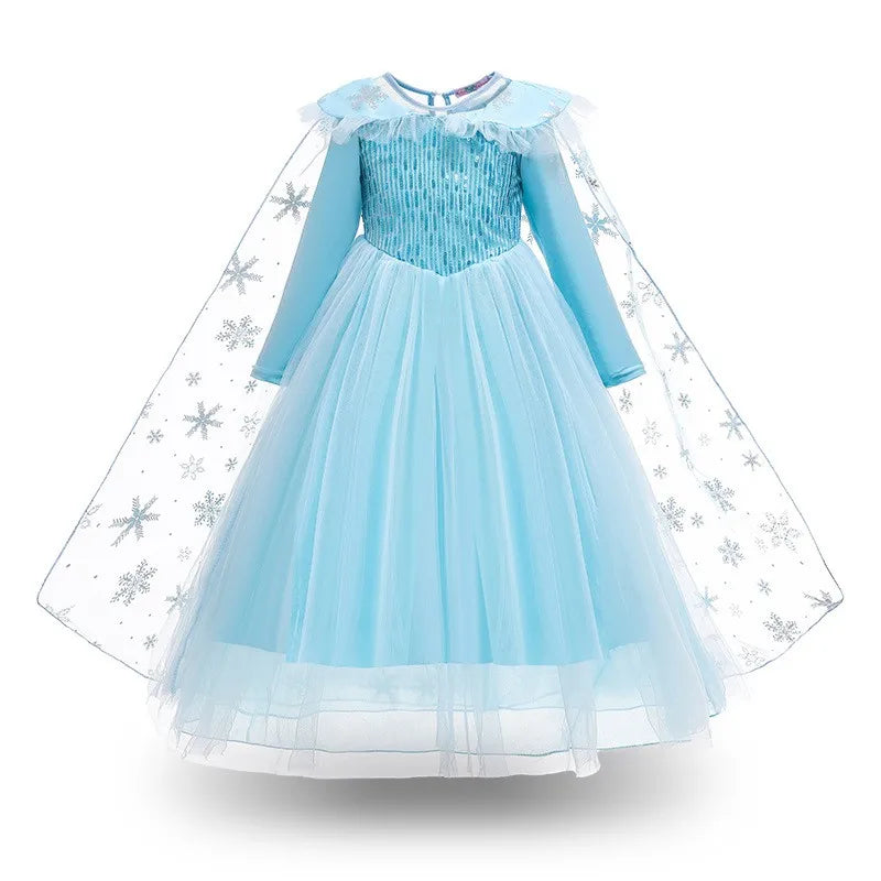 Ice Princess costume set for girls, detail view – Magic Tree Kids