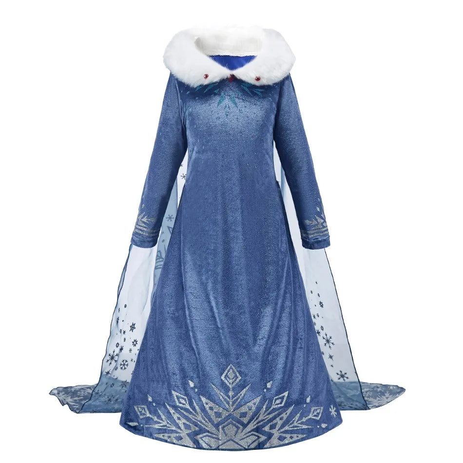 Ice Princess winter costume set for girls, sparkle detail β Magic Tree Kids