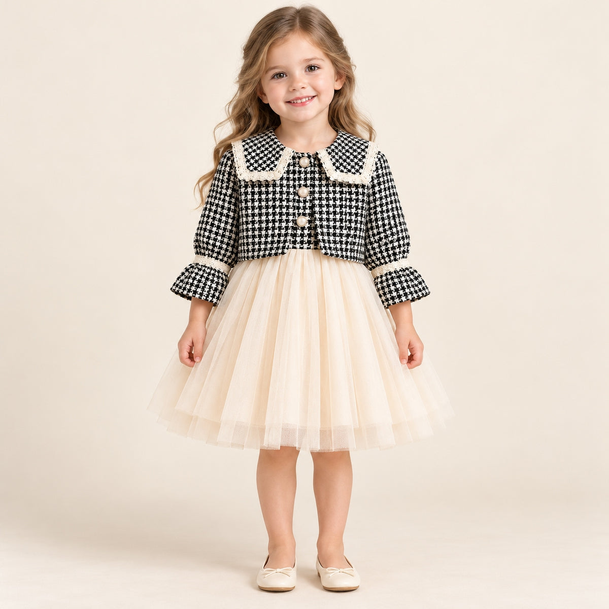 Chic Parisian 3-Piece Dress Set