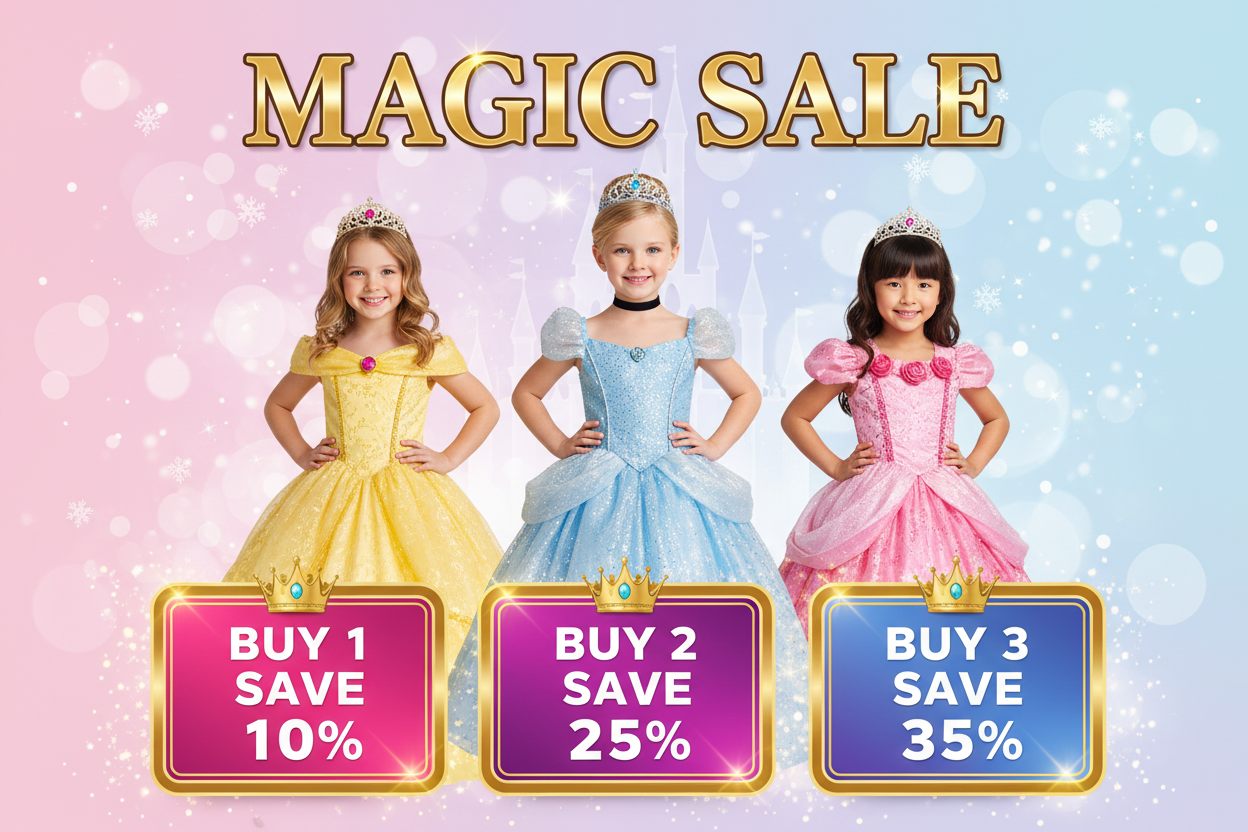 Magic Sale Princess Banner Desktop