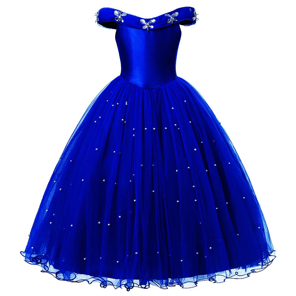Midnight Bloom Butterfly Dress for girls, close-up β Magic Tree Kids