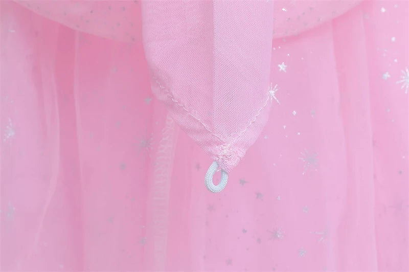 Pink Princess starry gown for girls, size and styling – Magic Tree Kids