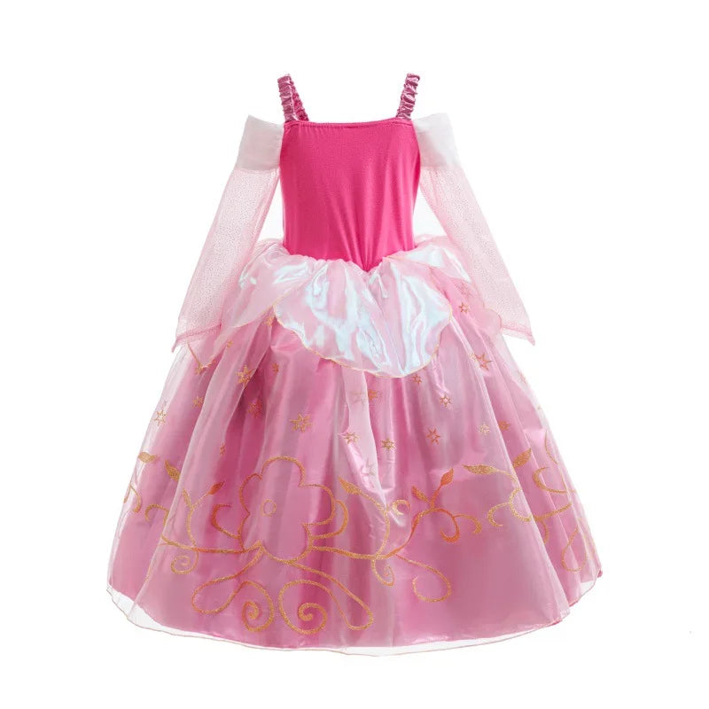 Pink Royal Ball Gown for girls, full outfit – Magic Tree Kids