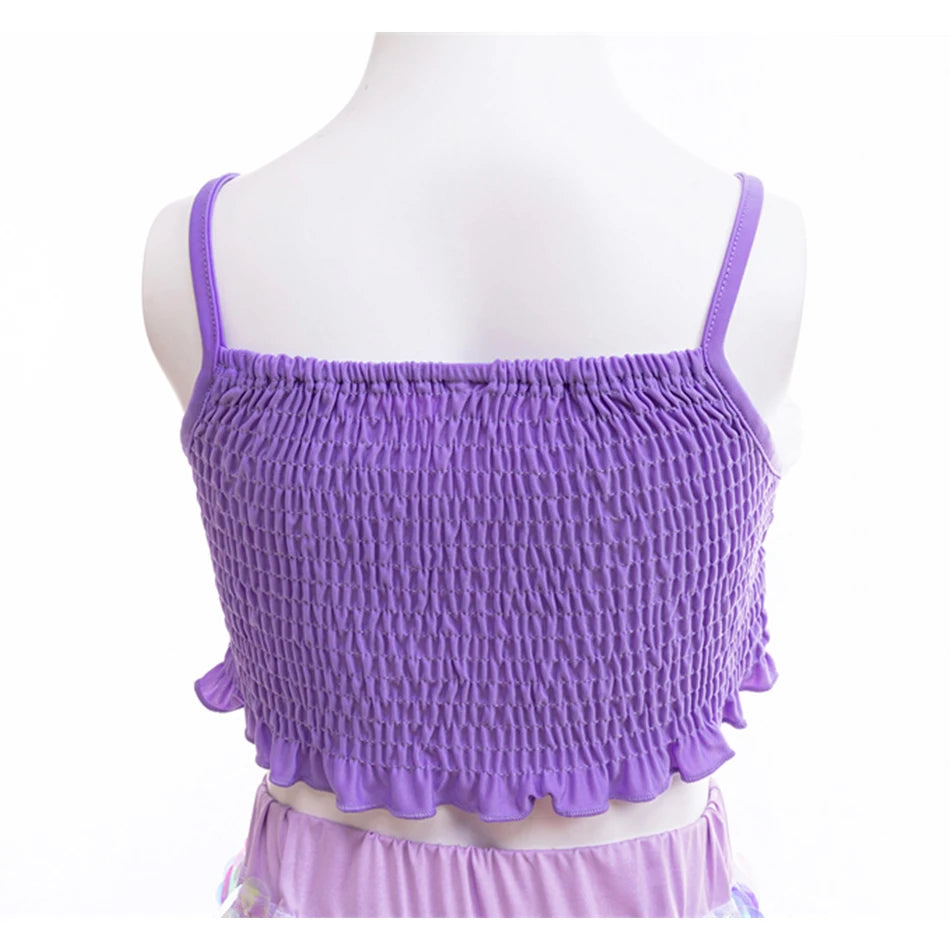 Rainbow Mermaid set for girls, full outfit – Magic Tree Kids