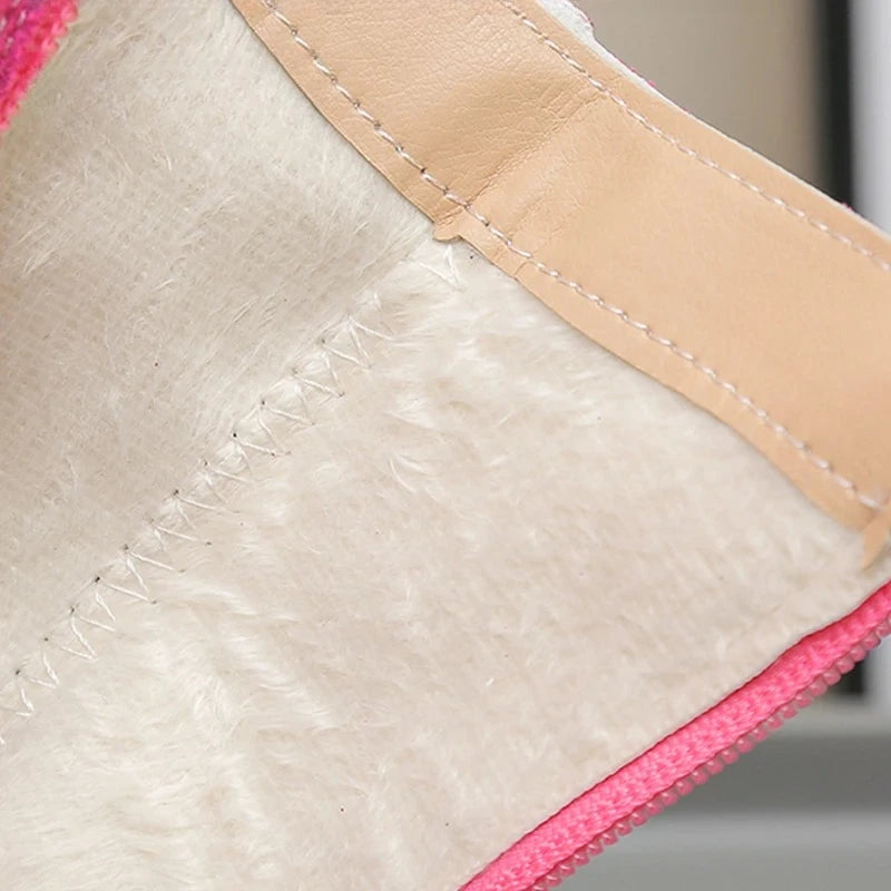 Pink glitter knee-high cowgirl boots from Magic Tree Kids for little girls