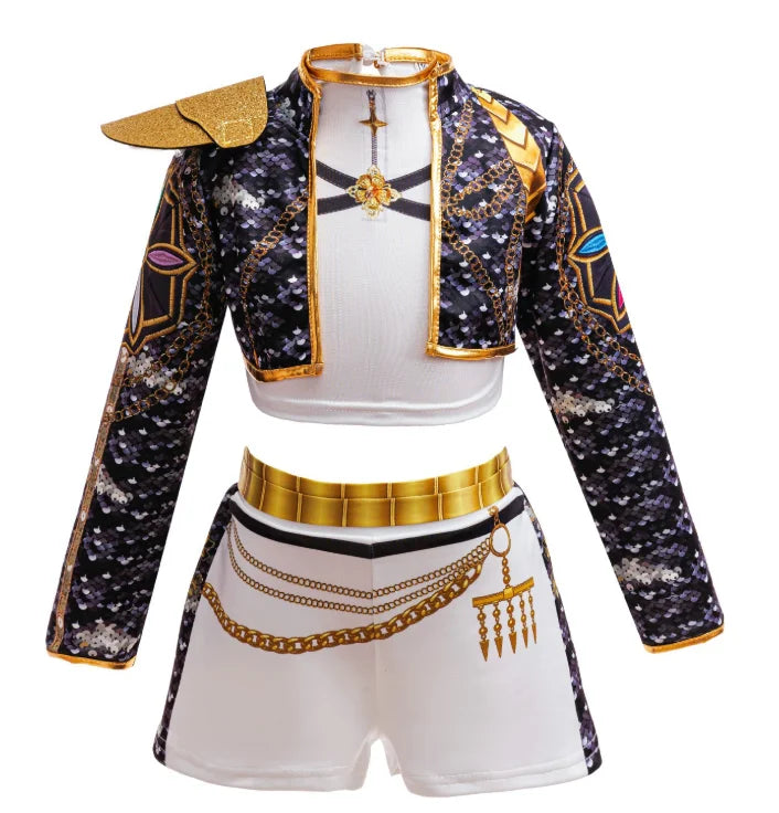 Royal Stage Set girls' dance performance costume by Magic Tree Kids