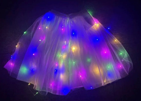 Snow Queen Light-Up Winter Dress for Girls