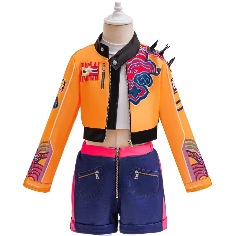 Girls' hip hop stage performance costume set by Magic Tree Kids