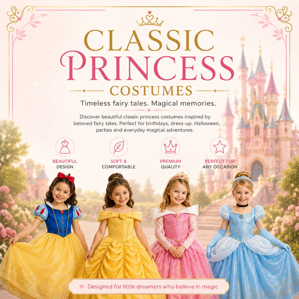 Classic Princess Costumes