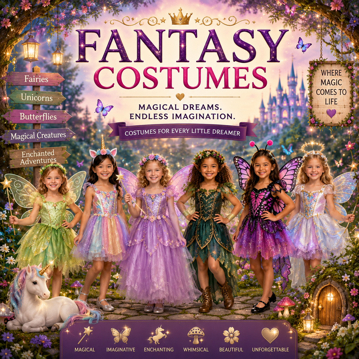 Fantasy Costumes for Girls