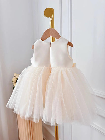Ivory Pearl Petal Dress