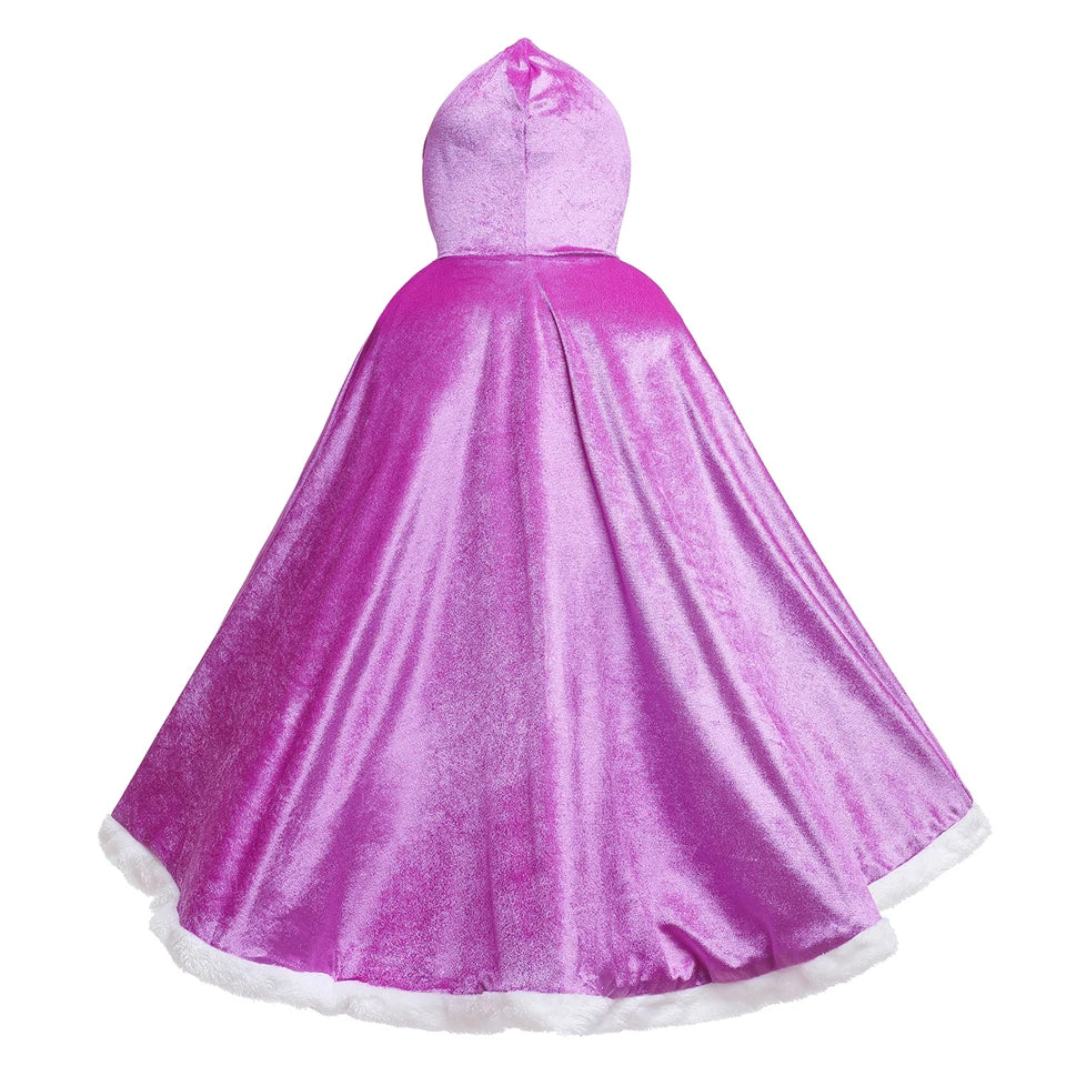 Enchanted Velvet Princess Cape Set