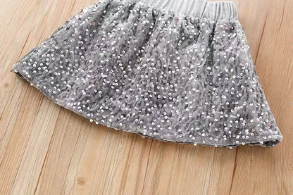 Glitzer-Schleifen-Strickset für Mädchen