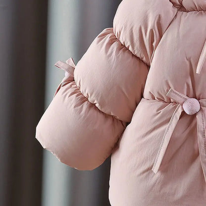 Blush Dream Bow Coat