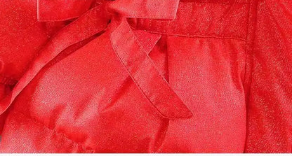 Little Snowberry Red Winter Coat