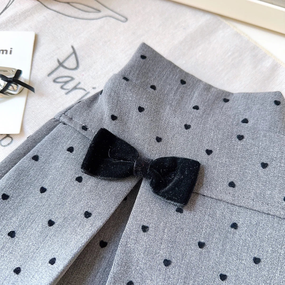 Set Elegance Grey per ragazze