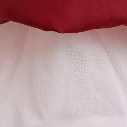 Holiday Ruffle Bow Dress