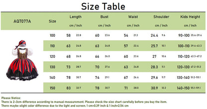 Pirate Costume Dress for Girls