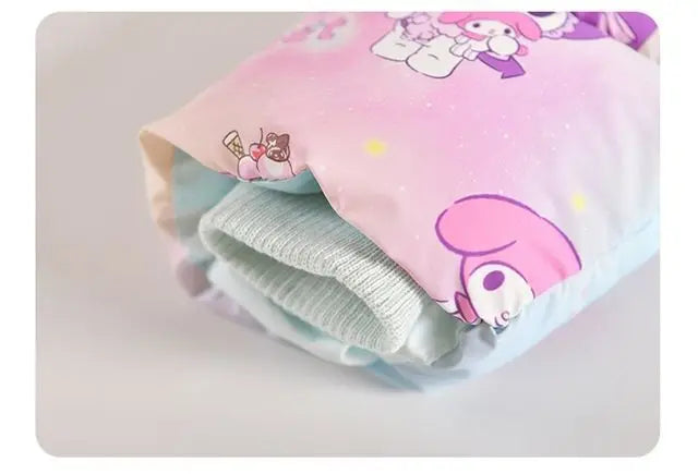 Kawaii Winter Puffer Jacket for Girls