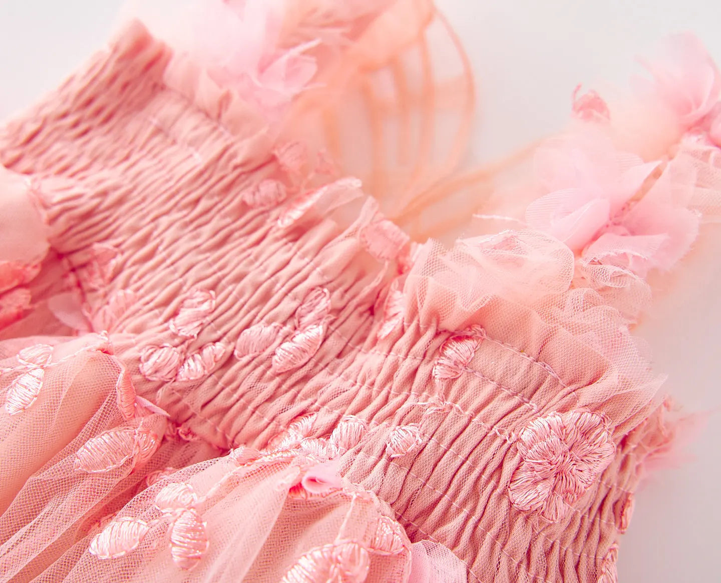 Girls’ Pink Butterfly Princess Dress