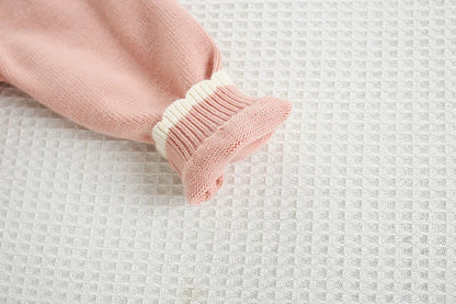 Blush Petal Strick-Set – Wo Süße auf Komfort trifft