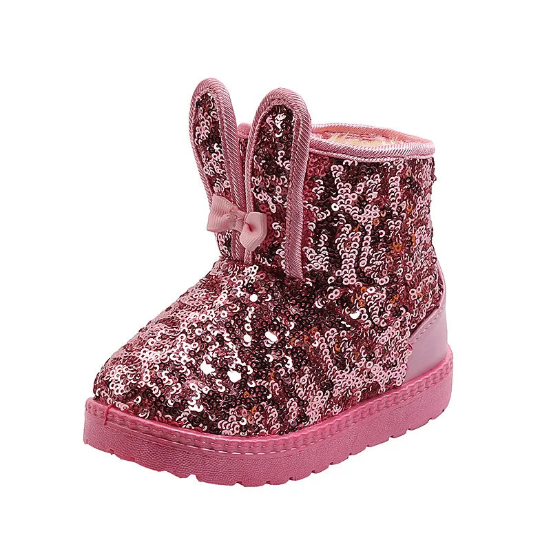 Sparkle Bunny Winter Boots