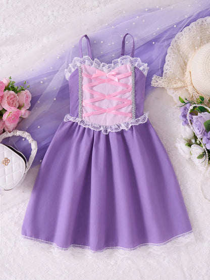 Lavender Princess Girls’ Dress