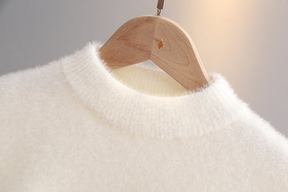 Maglione principessa con ombrello ricamato