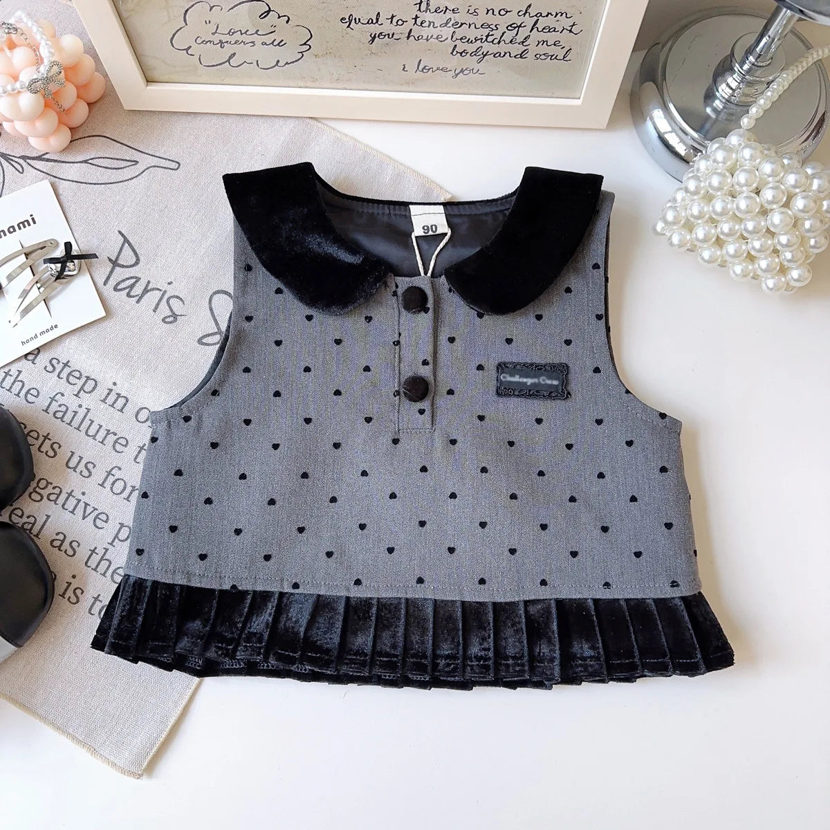 Set Elegance Grey per ragazze