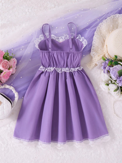 Lavender Princess Girls’ Dress
